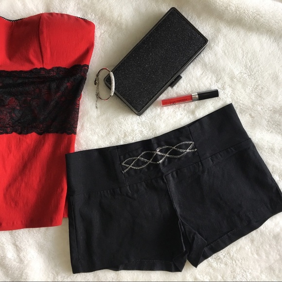 ♥️Sexy Embellished Cheeky Occasion Hot Shorts♥️🏹 - Picture 7 of 7